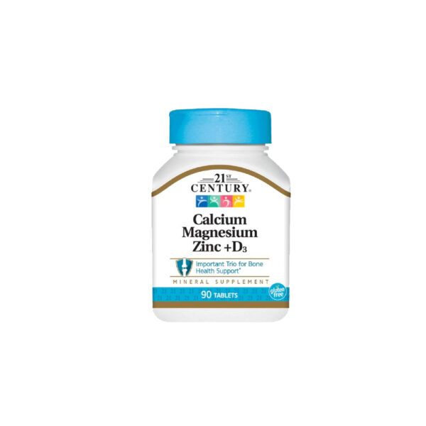calcium magnesium zinc with vitamin d3 21st century