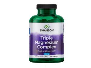 Swanson Triple Magnesium Complex Viên Uống Bổ Sung Magiê 400mg 300 viên