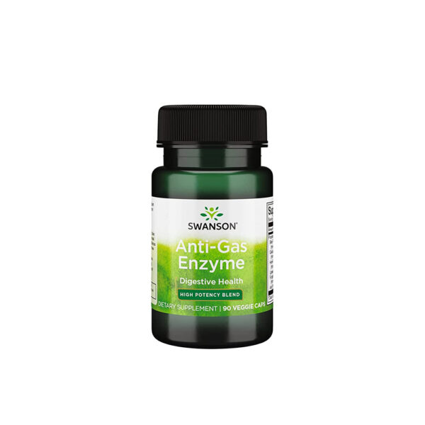 Swanson Anti-Gas Enzyme - High Potency Blend 90 viên