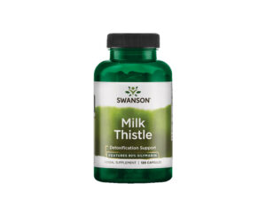 Swanson Milk Thistle - Features 80% Silymarin 120 viên