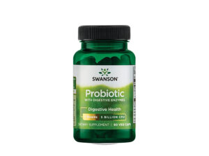 Swanson Probiotic with Digestive Enzymes 5 billion CFU 60 viên