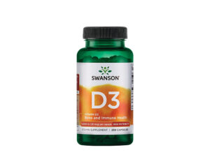 Swanson Vitamin D3 1,000IU 250 viên