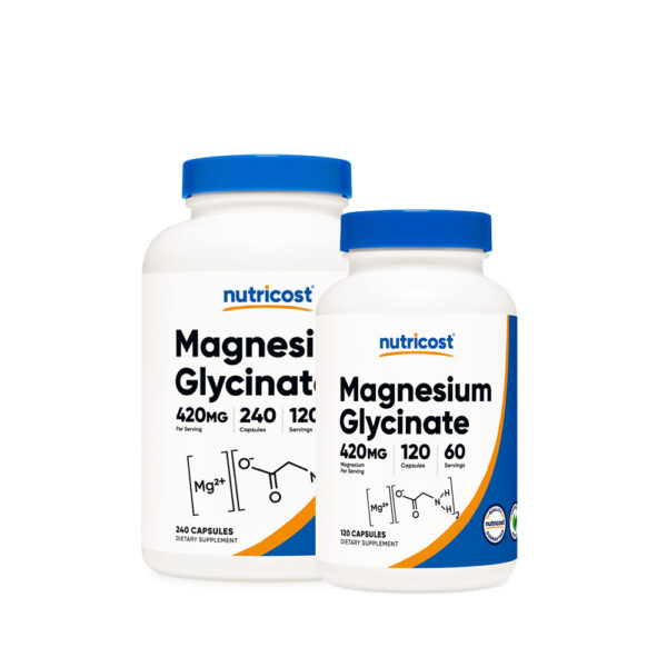 Nutricost Magnesium Glycinate 420 mg 120 viên