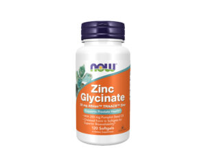 NOW Zinc Glycinate 30 mg Albion TRAACS Zinc 120 viên