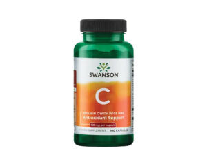 Swanson Vitamin C with Rose Hips 500mg 100 viên