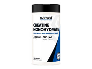 Nutricost Creatine Monohydrate 180 Capsules