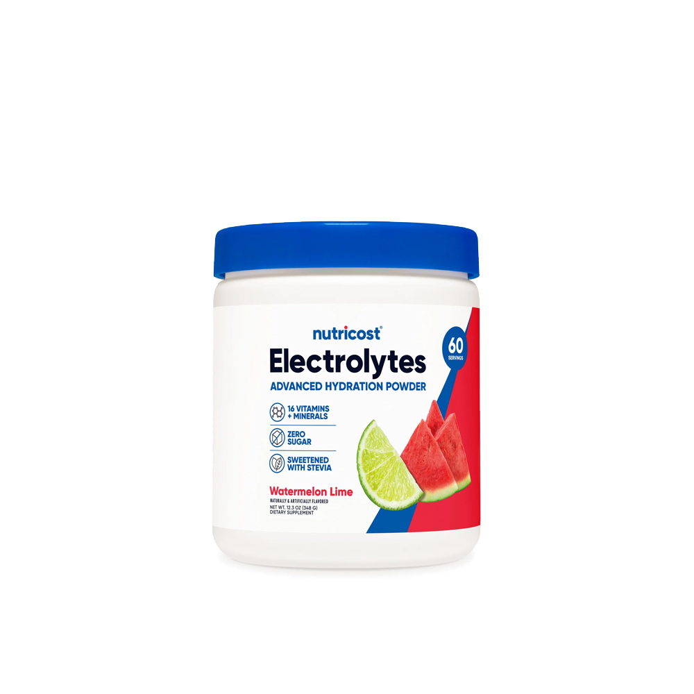 Nutricost Electrolytes Powder 60 lần dùng WheyPlus