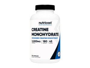 Nutricost Creatine Monohydrate 180 Capsules