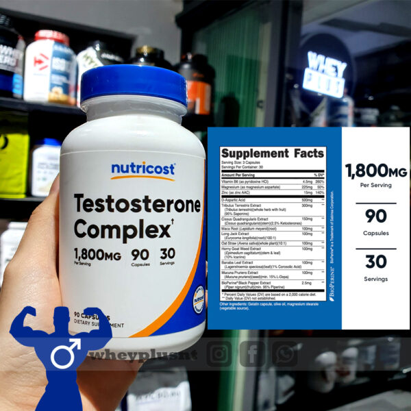 FACT nutricost testosterone complex