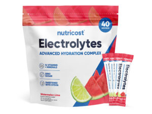 Nutricost Electrolytes Powder Hydration Packets watermelon