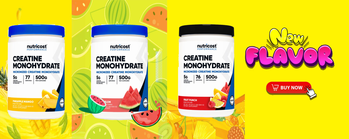 Nutricost Creatine Monohydrate Powder