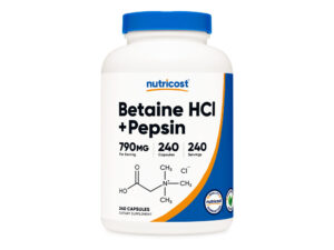 Nutricost Betaine HCI + Pepsin