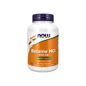 NOW Betaine Hcl 120 viên