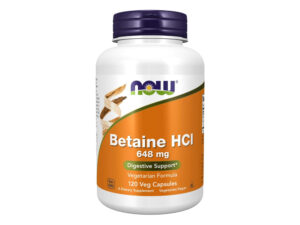 NOW Betaine Hcl 120 viên